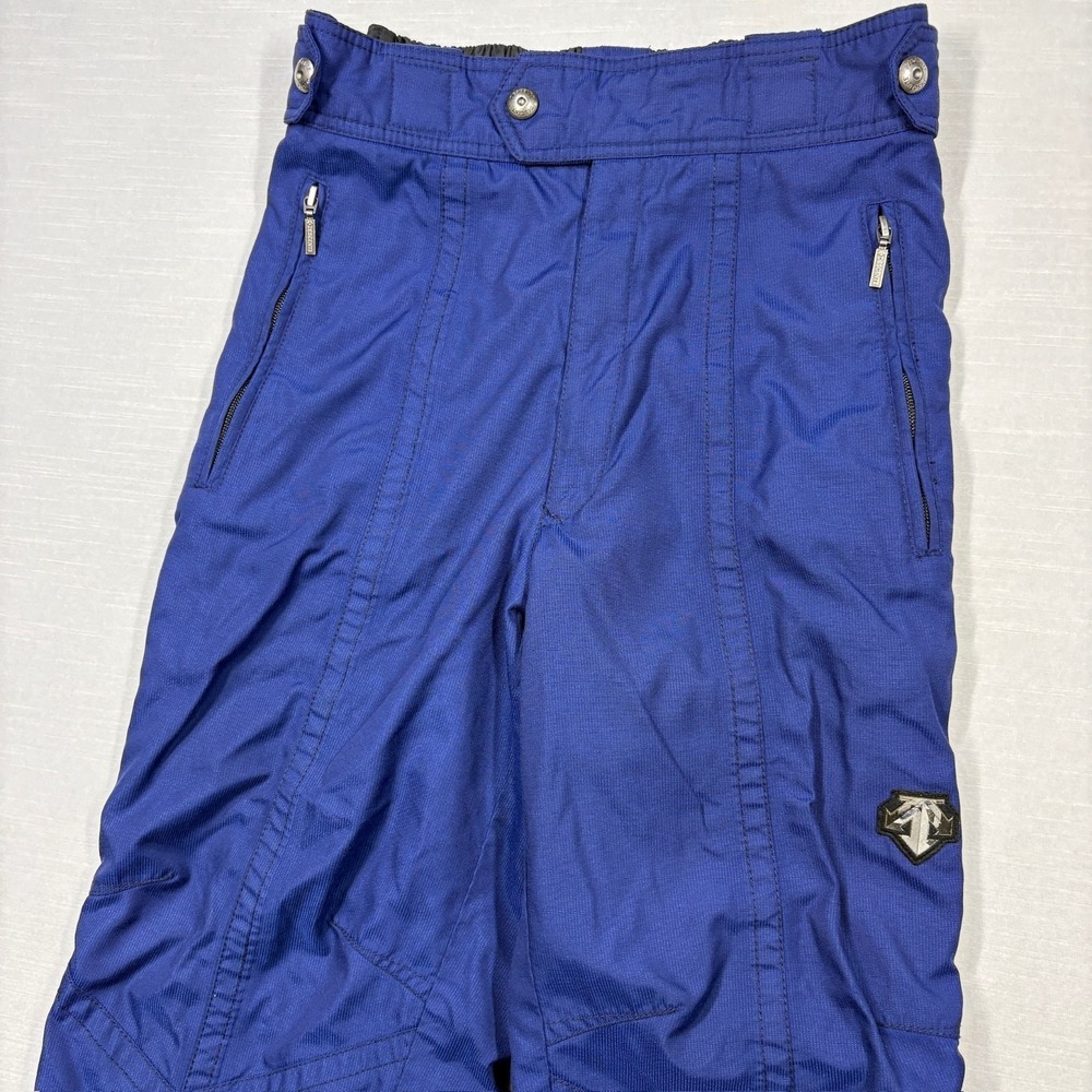 Vintage DESCENTE Ski Pants Mens 34 Blue Snowboard Snow Insulated - Picture 3 of 15
